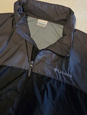 Columbia Glennaker Lake Rain Jacket, Mens Size 2XT